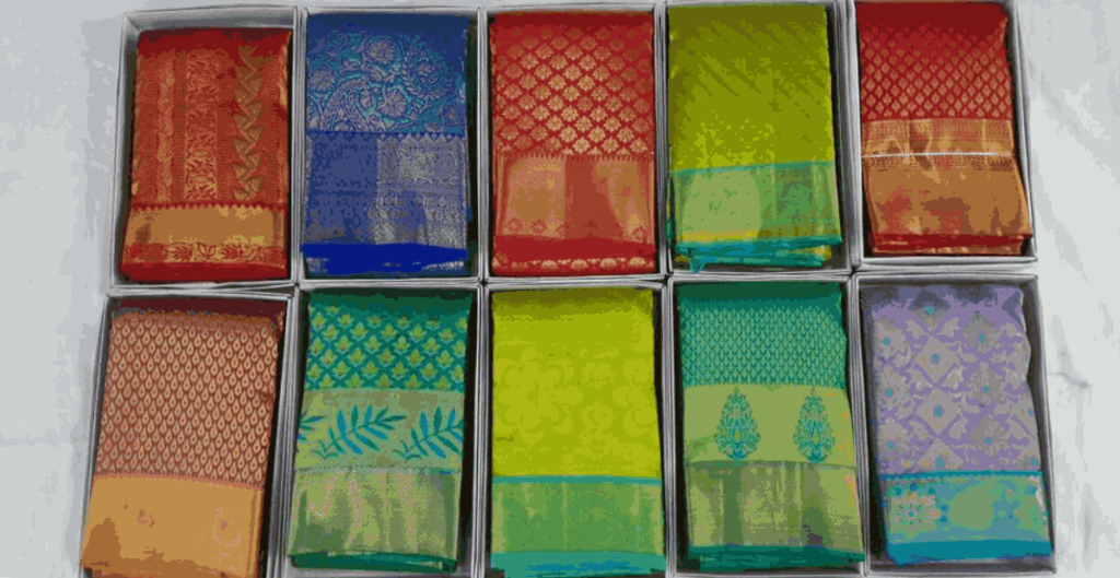 Famous kanchi sarees