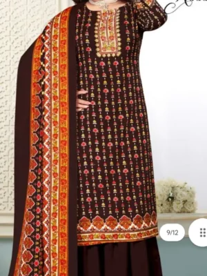 Chocolate Brown Suit