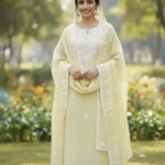 fashion suit light yellow